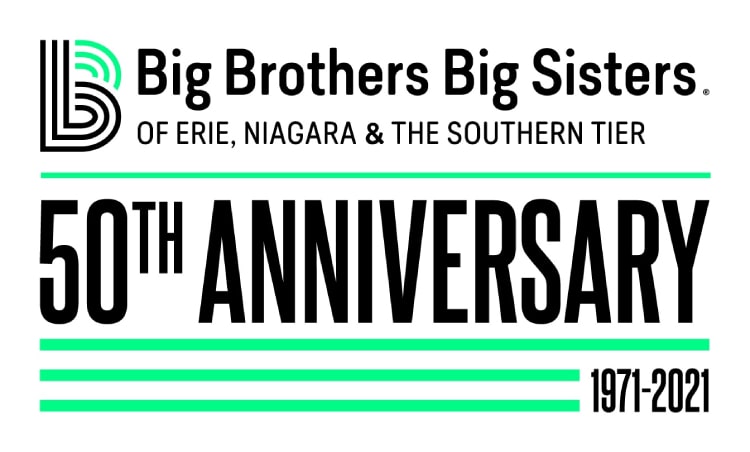 50th Anniversary Logo - Blog - Big Brothers Big Sisters of Erie Niagara and the Southern Tier