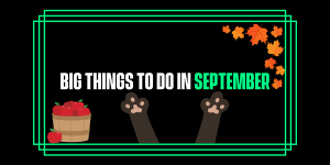 BIG Events in September!