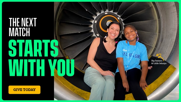 Giving Tuesday Image - Big Brothers Big Sisters of Erie, Niagara and the Southern Tier