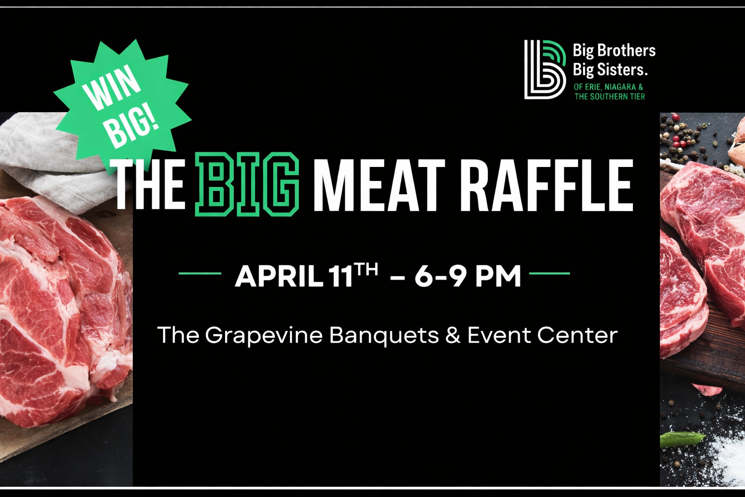 The BIG Meat Raffle Is Here – And It’s Going To Be Legendary The BIG Meat Raffle Is Here – And It’s Going To Be Legendary